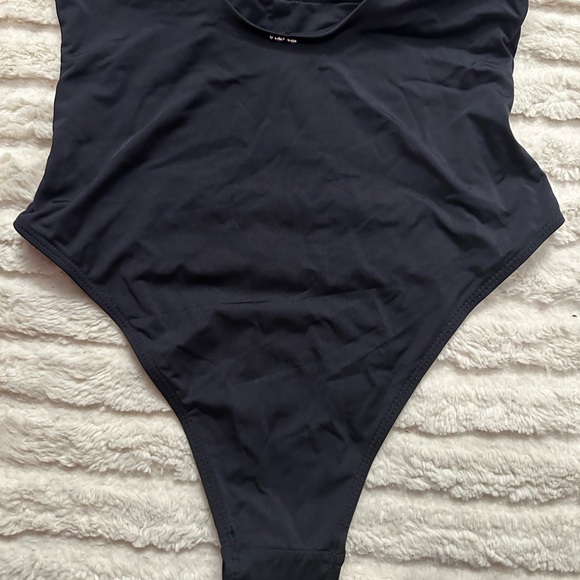 bebe Black Beaded Swimsuit - Picture 5 of 11